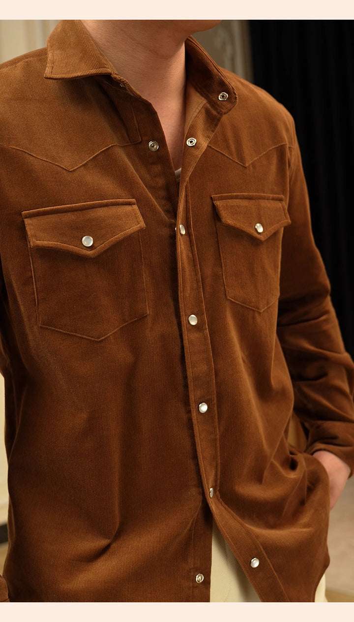 Mens Casual Business Shirt Made From Pure Cotton With A Lampwick Weave For Everyday Wear