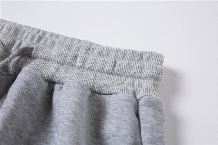 Letter Printed Men's Casual Sweater Suit