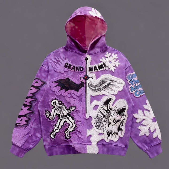 The Lady's Quirky Personality-themed Pullover Jacket