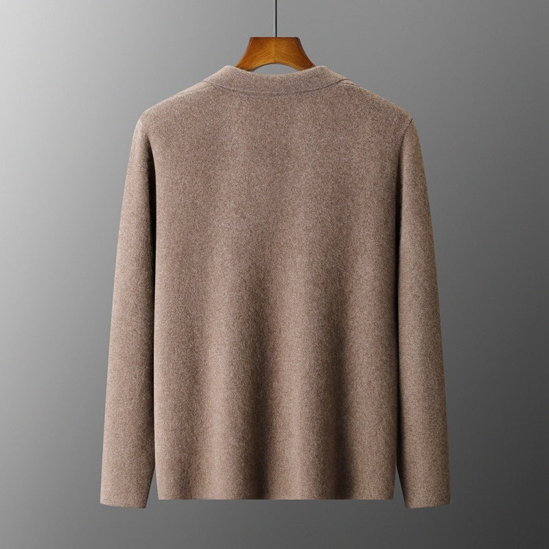 Wool Cardigan Suit Lapel Loose Fashionable Jacket