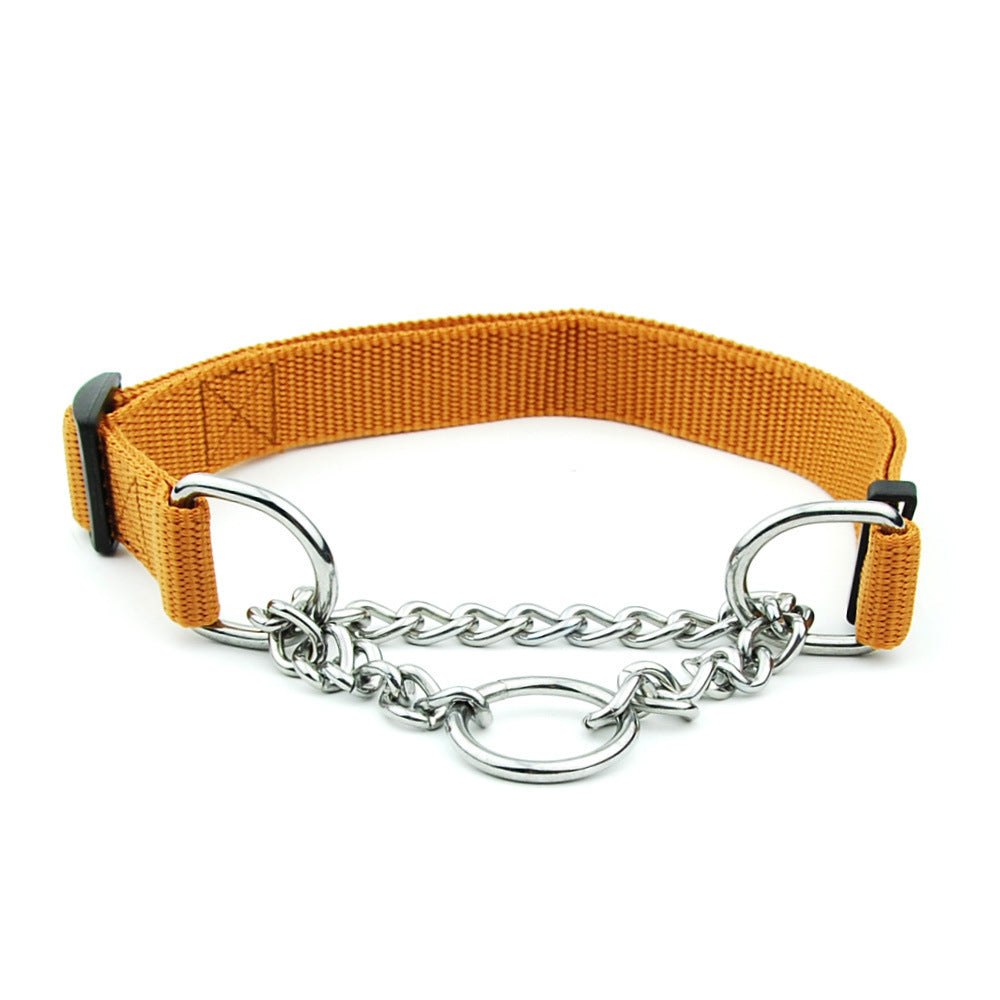 Adjustable Cargo Pet Chain collar for dogs made of durable PP material