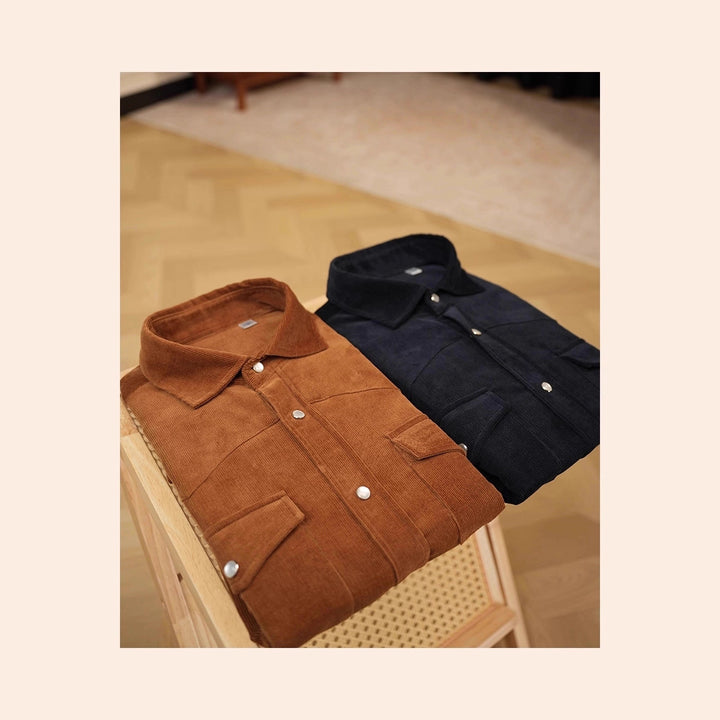 Mens Casual Business Shirt Made From Pure Cotton With A Lampwick Weave For Everyday Wear