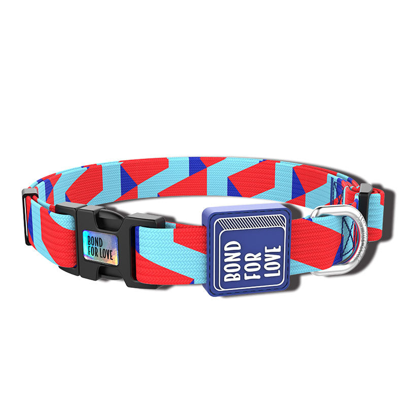 Fashion Simple Pet Dog Webbing Collar