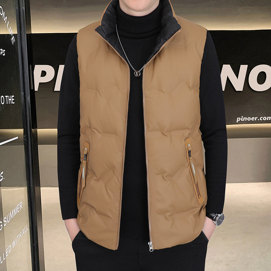 Down Vest Coat Men's Warm Down Jacket