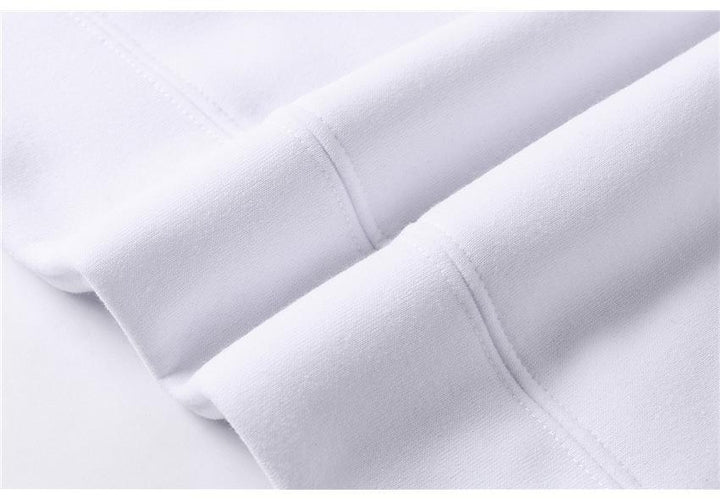 Letter Printed Men's Casual Sweater Suit