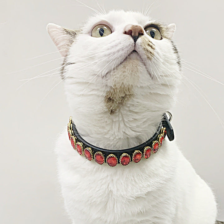 Retro Dog Rope Cat Collar Pet Supplies