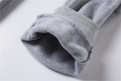 Letter Printed Men's Casual Sweater Suit