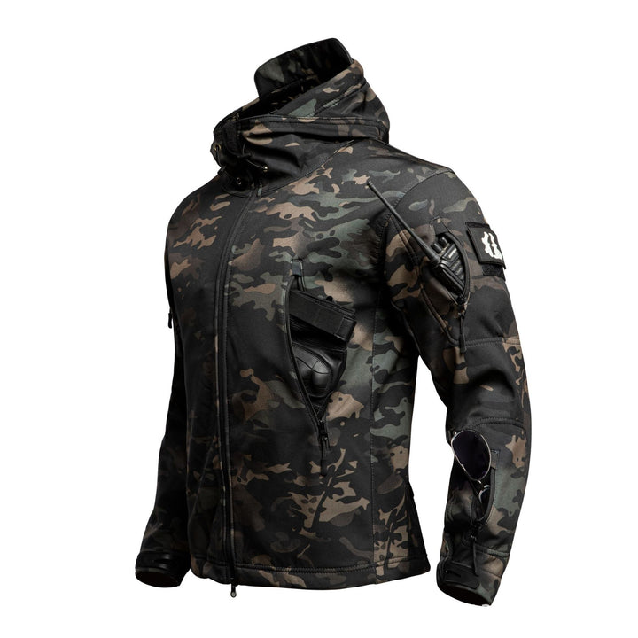 Mens Outdoor Sharkskin Softshell Jacket