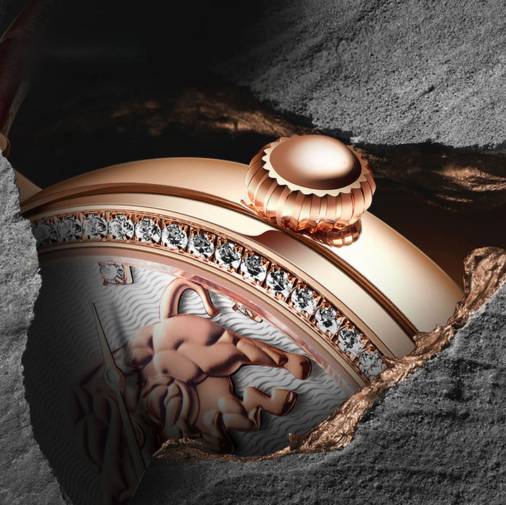 Diamond-embedded Commemorative Watch Waterproof Famous Watch Mechanical Watch Watch