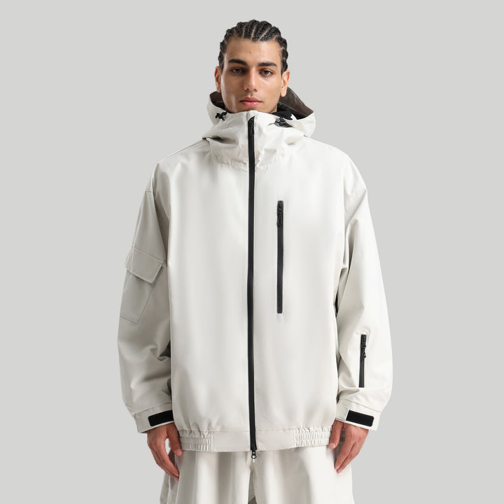 Loose Windproof Waterproof And Breathable Tooling Ski Suit