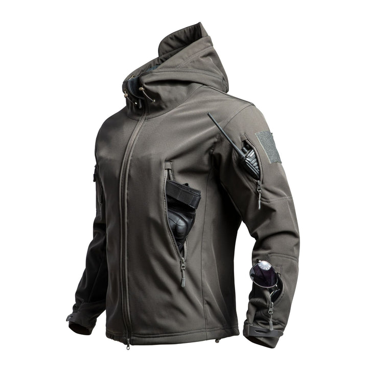 Mens Outdoor Sharkskin Softshell Jacket