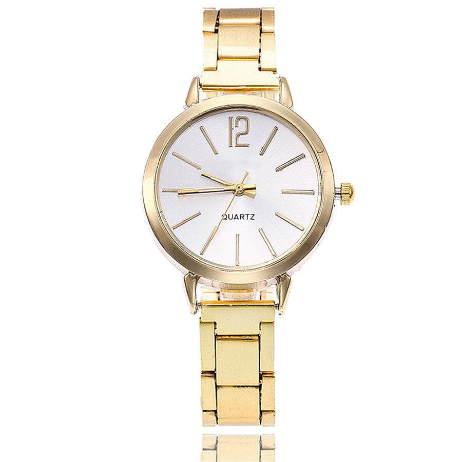 Alloy large digital watch with quartz movement by Geneva