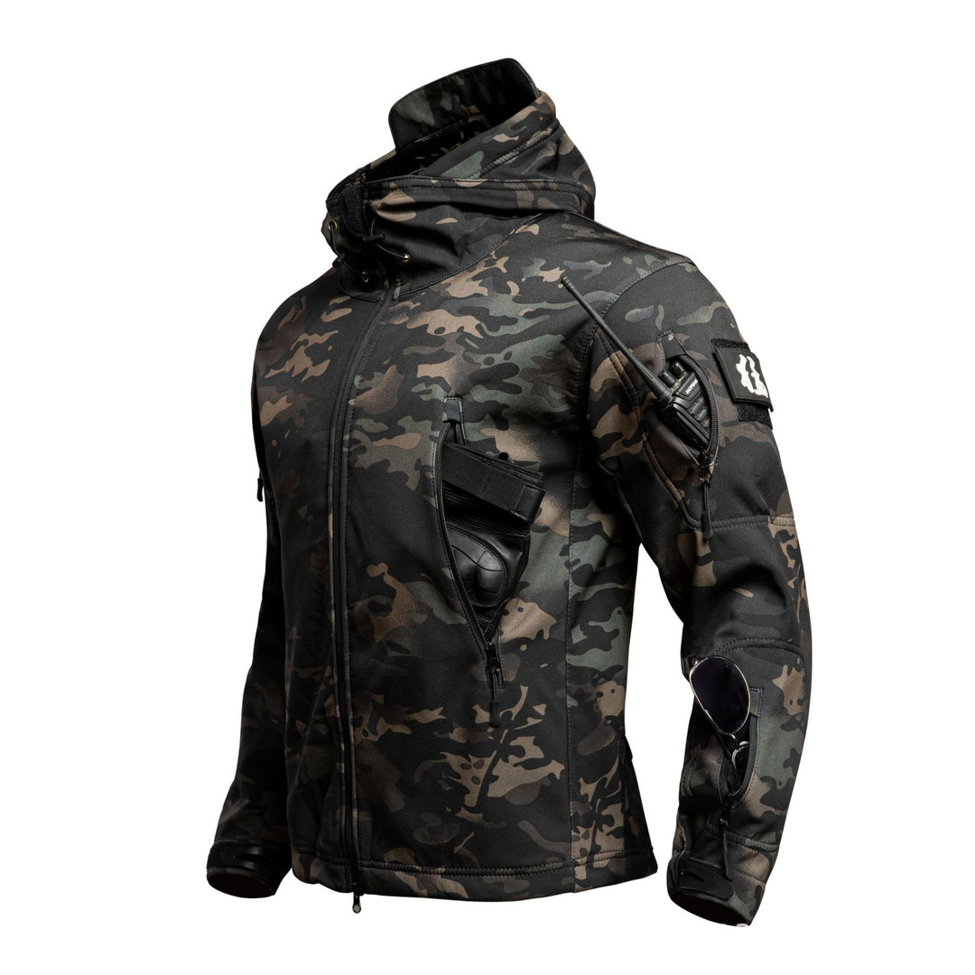 Mens Outdoor Sharkskin Softshell Jacket