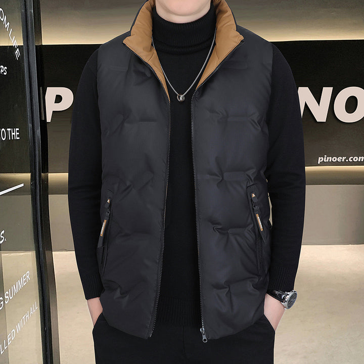 Down Vest Coat Men's Warm Down Jacket