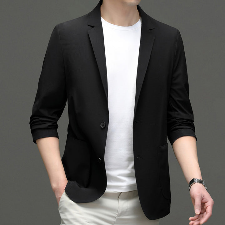 Ice Silk Suit Men's Thin Type Sunscreen Casual Jacket